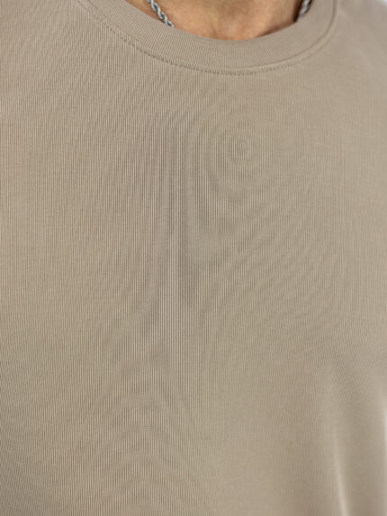 T-Shirt Regular Fit Μονόχρωμο Fanco
