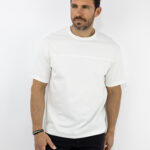 T-Shirt Oversized Punto Roma Λεύκο