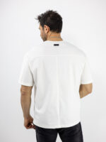 T-Shirt Oversized Punto Roma Λεύκο
