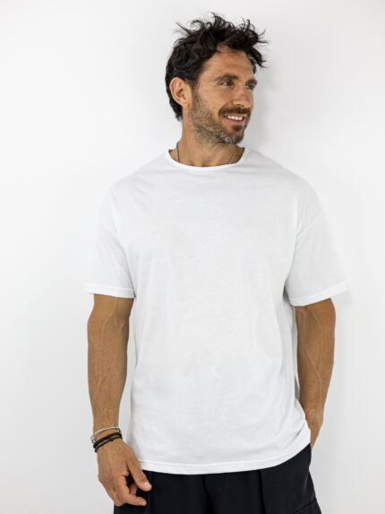 T-Shirt Οversized Λευκό