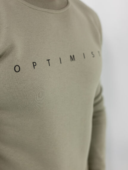 Φούτερ Regular Fit Optimist Μπέζ