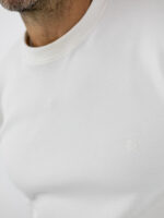 Μπλούζα Regular Fit Μονόχρωμη Λευκή