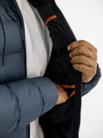 Μπουφάν Regular Fit Puffer Πετρόλ