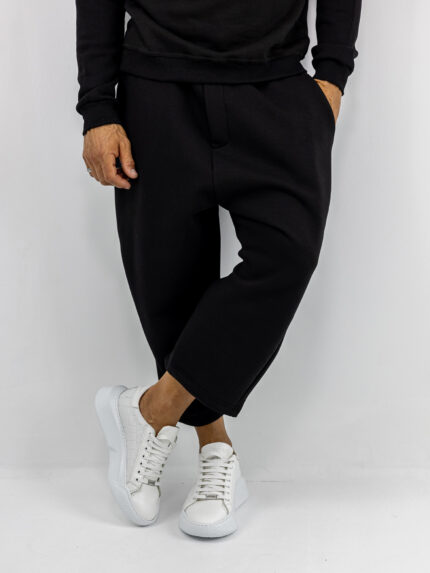 Παντελόνι Φόρμας Oversized Japanese Μαύρο