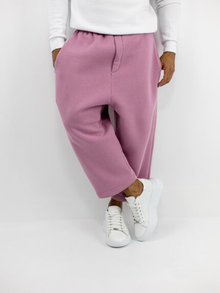 Παντελόνι Φόρμας Oversized Japanese Ρόζ