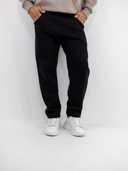 Παντελόνι Φόρμα Regular Fit Μαύρο