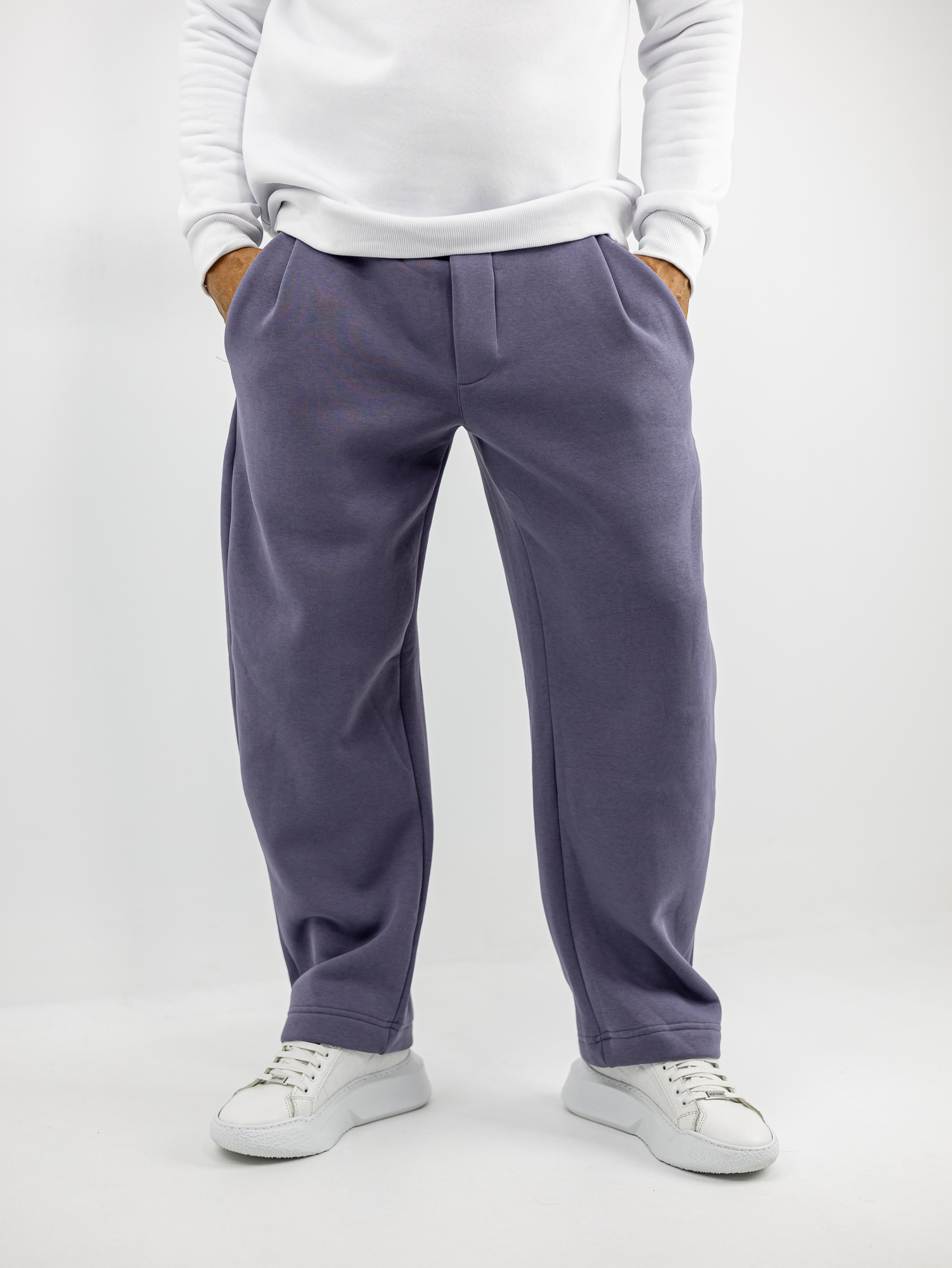 PANTELONI_FORMA_HACKER_140074_MOB_01.jpg Παντελόνι Φόρμα Oversized Baggy & Πιέτα Μώβ