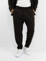 Παντελόνι Jogger Loose Fit & Σακάκι Overshirt Καφέ