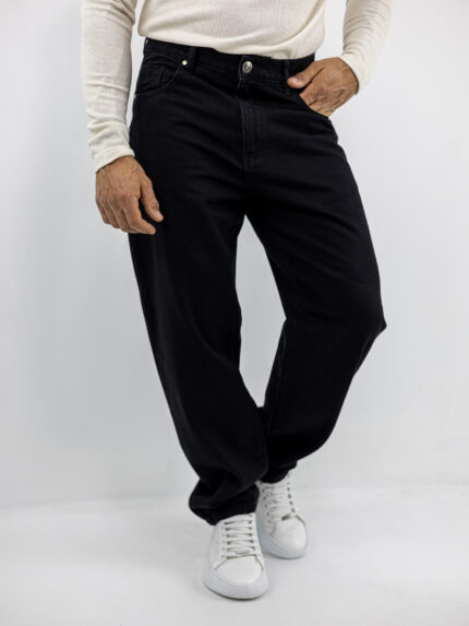 Παντελόνι Jean Baggy Μαύρο