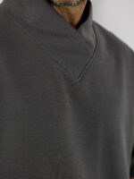 T-Shirt Oversized & Παντελόνι Jogger Balloon Μονόχρωμο Γκρί