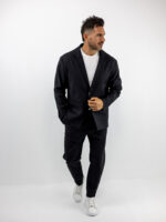 Σακάκι Regular Fit & Παντελόνι Regular Fit Μαύρο