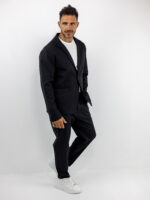 Σακάκι Regular Fit & Παντελόνι Regular Fit Μαύρο
