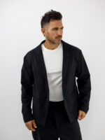 Σακάκι Regular Fit & Παντελόνι Regular Fit Μαύρο